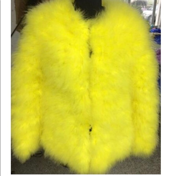 turkey feather coat